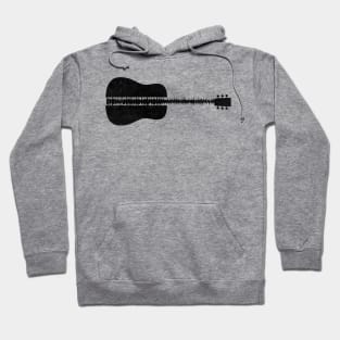 Sound Wave Guitar Hoodie